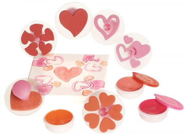 EVA-Stempel ""Herzen"" 6tlg.""